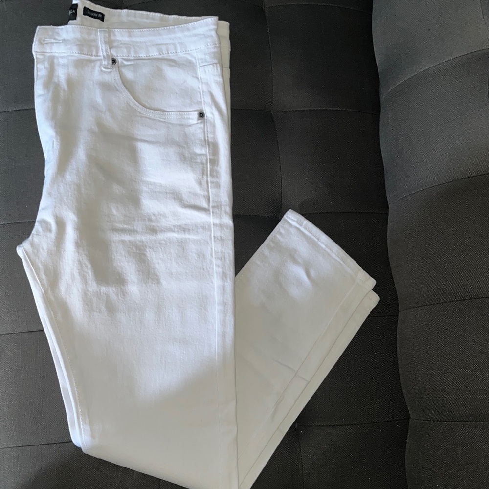 Men's White Skinny Jeans